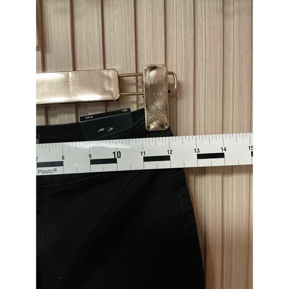 Missguided Vice High-Waisted Slash Knee Skinny Jeans Size US 6S - Picture 8 of 10